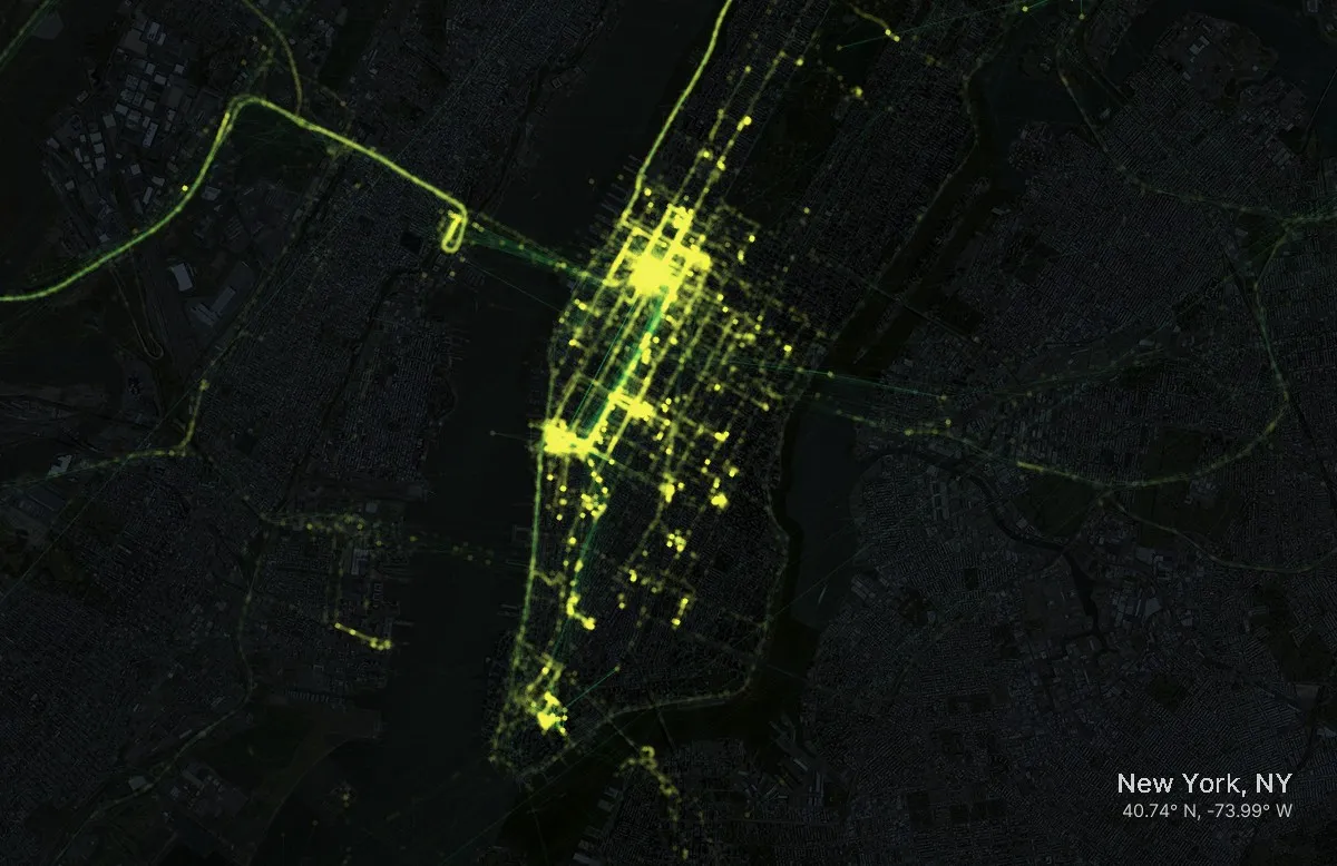 Google Timeline Maps